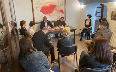 A Felvidék Házban tartották „évadnyitó” szakmai megbeszélésüket a Magyar Házak munkatársai