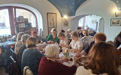 Felvidéki hímestojás-motívumokkal ismerkedhettek szakkörünk résztvevői